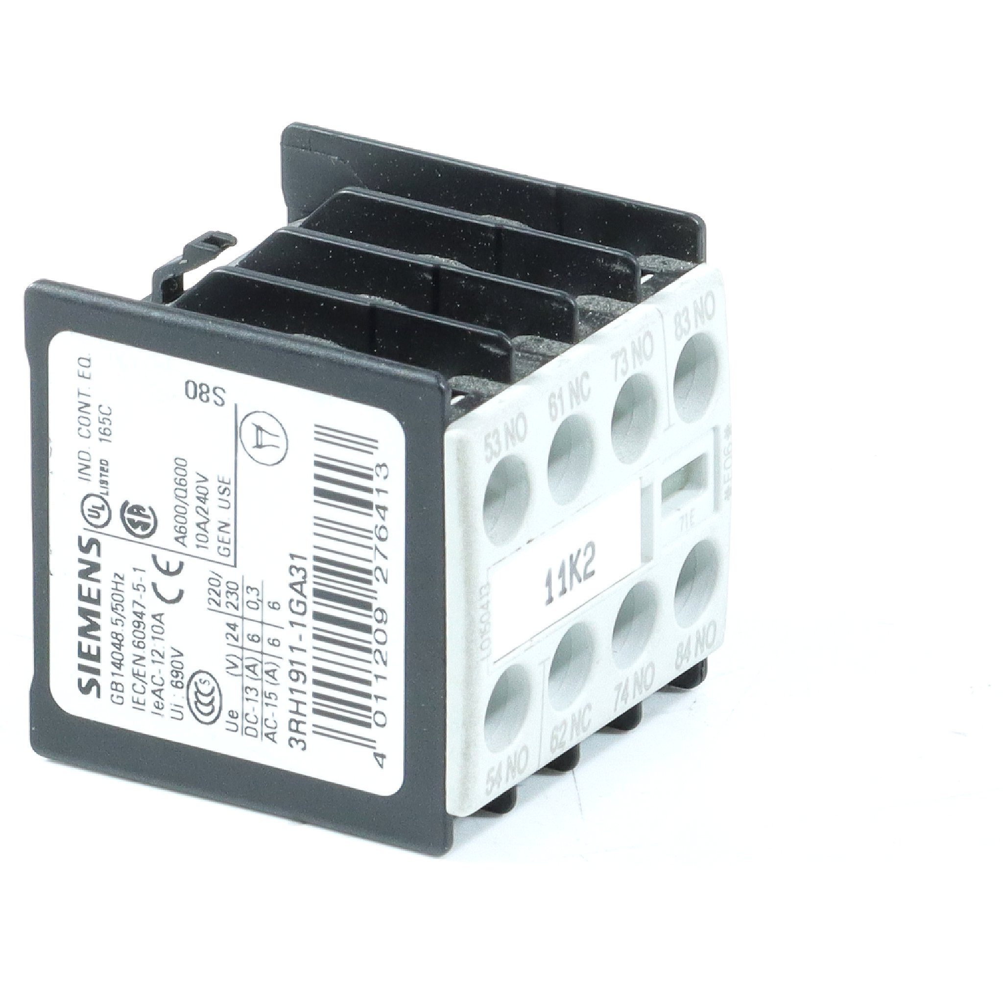 Hilfsschalterblock  Gebraucht